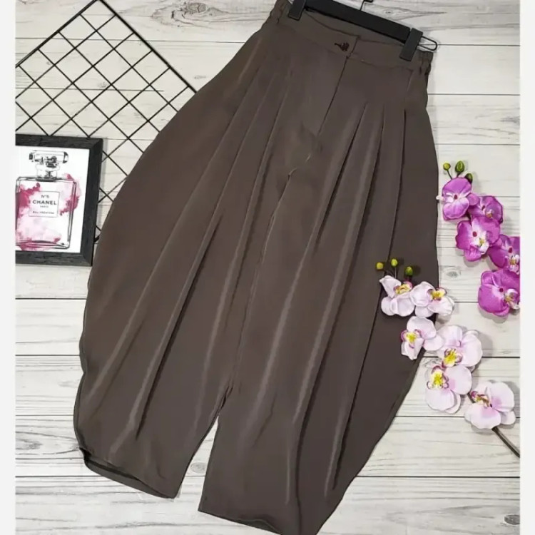 شلوار سنبادی ریزشی ژاکارد درجه یک سایز 38 تا 48