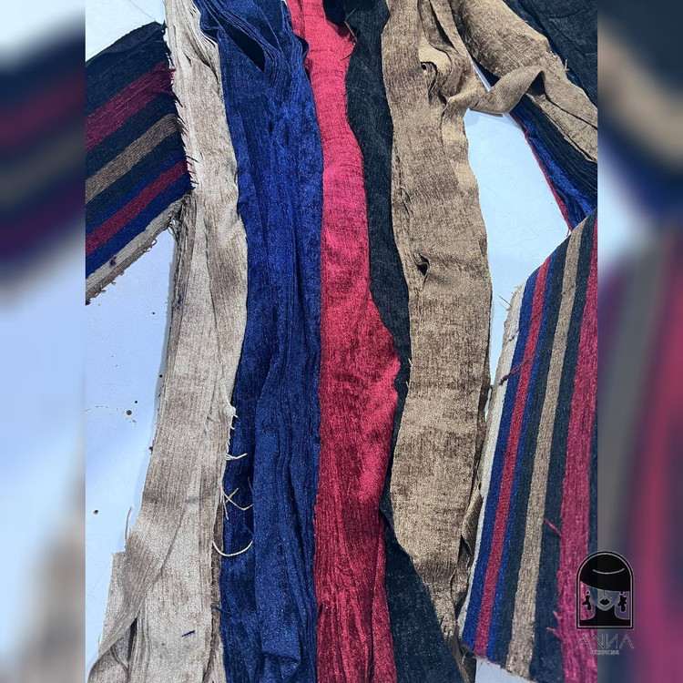 شلوار زنانه مدل رنگبندی و کیفیت پارچه جنس مخمل شانل سایز ۱ تا ۲