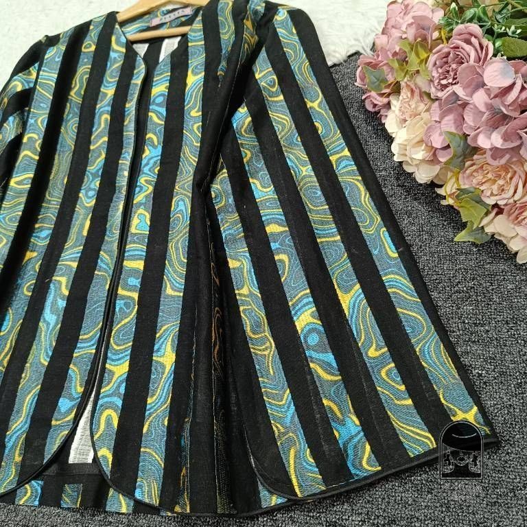 کت زنانه مدل دار 311 جنس تافته فری سایز 38 46