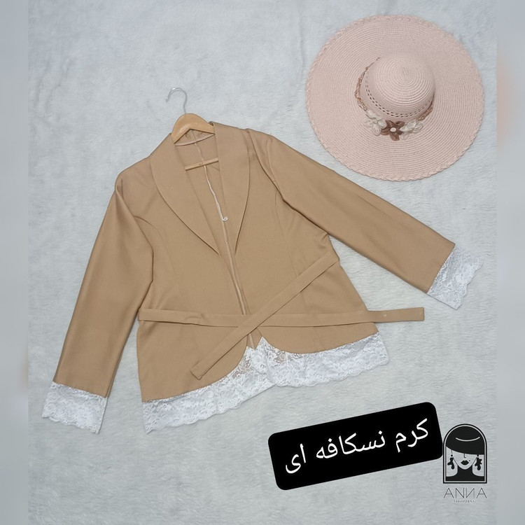 مانتو زنانه مدل نایسلی جنس مازراتی فری سایز