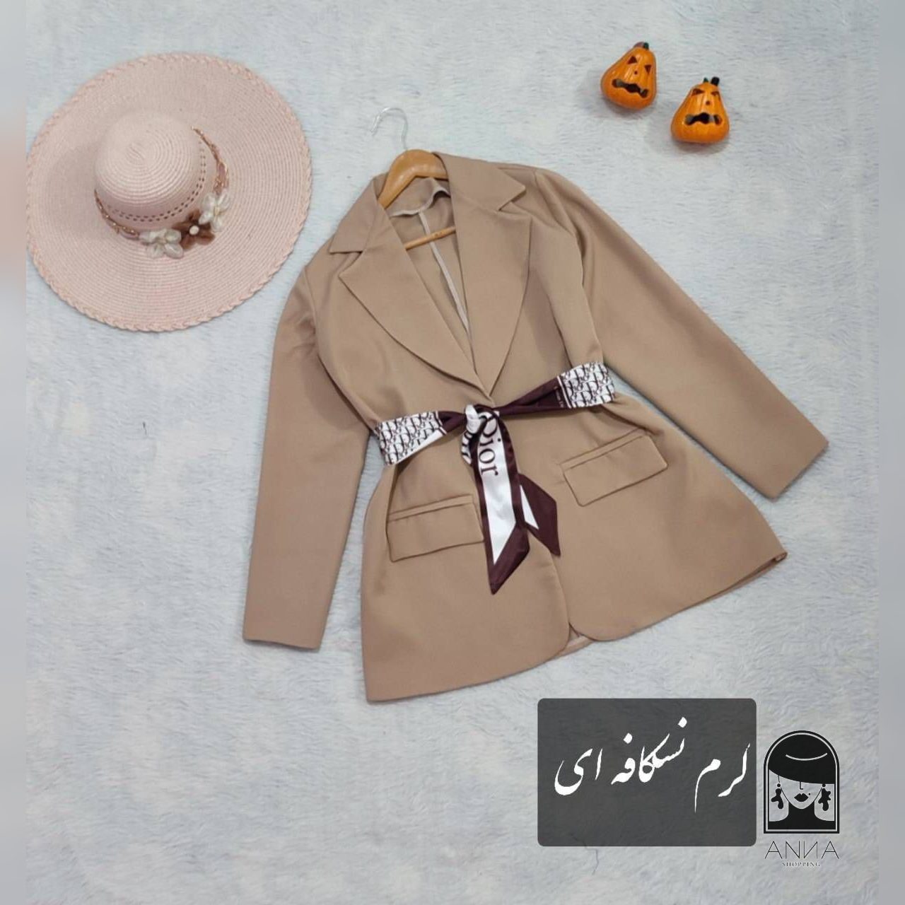 کت زنانه مدل دلوین جنس مازراتی فری سایز