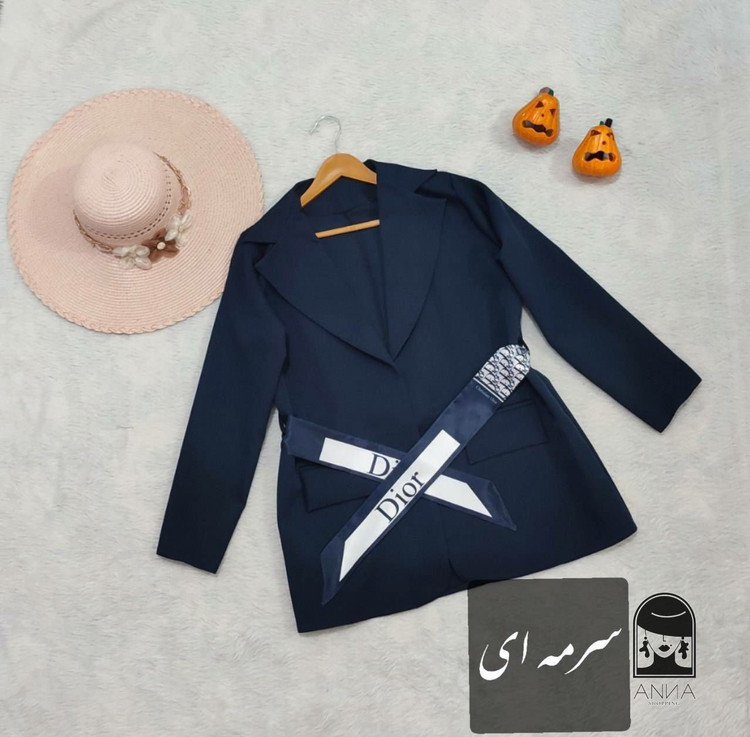 کت زنانه مدل دلوین جنس مازراتی فری سایز