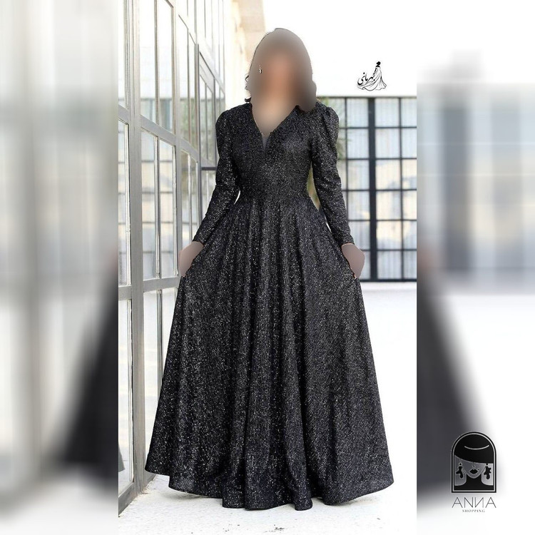 پوشاک زنانه مدل زرین جنس دانتل چمنی سایز ۱ تا ۵