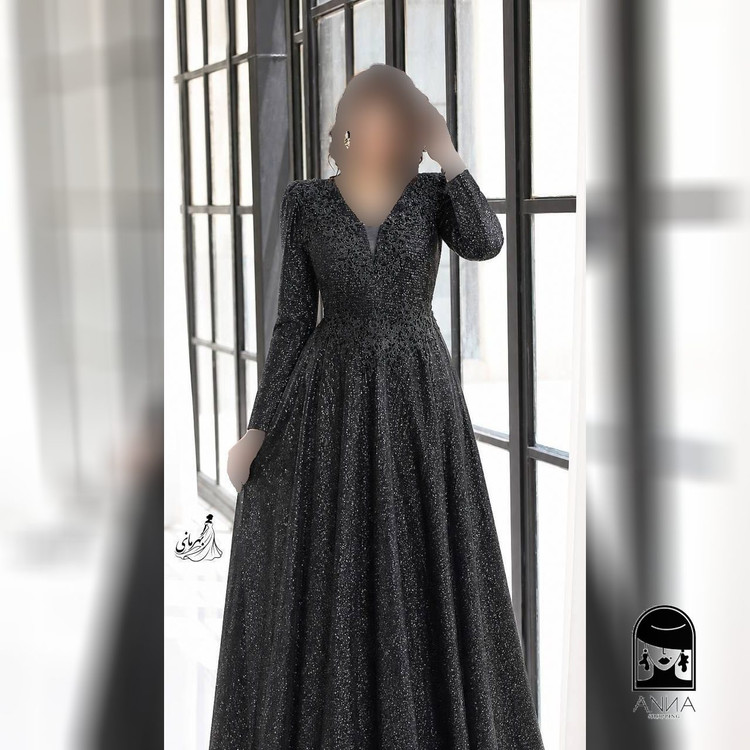 پوشاک زنانه مدل زرین جنس دانتل چمنی سایز ۱ تا ۵