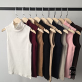 تاپ زنانه مدل یقه ۵ سانت قد ۶۰ جنس فانریپ سوپر پنبه کبریتی فری سایز ۳۶ تا ۴۲