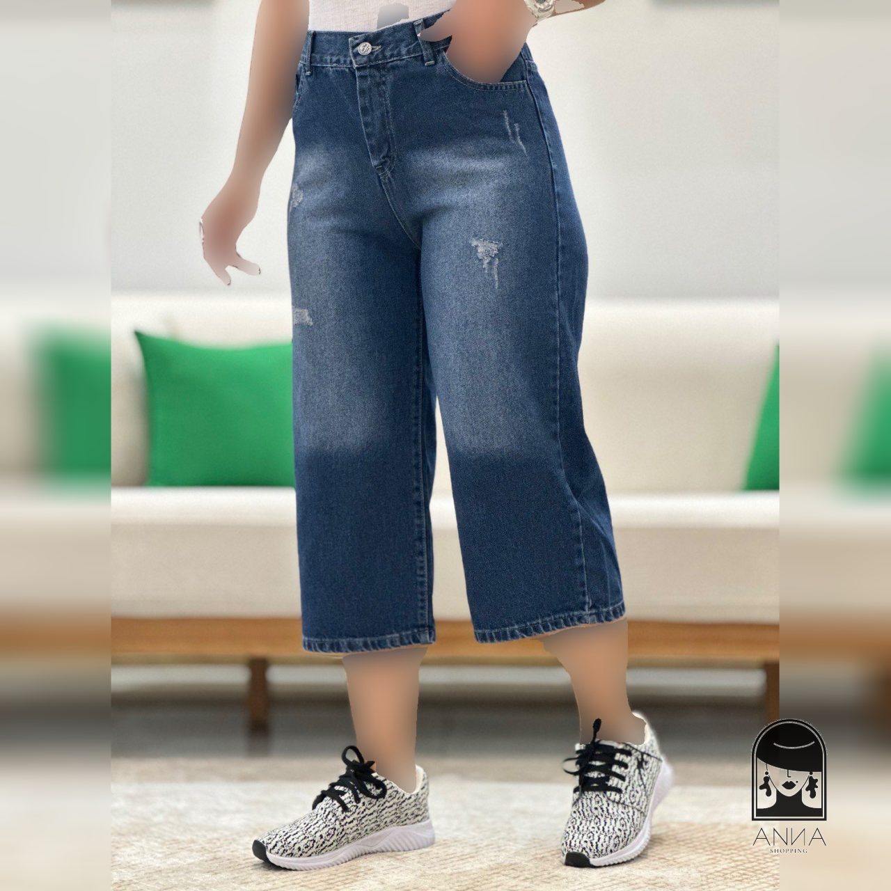 شلوار بگ زنانه مدل قد 80 جنس جین اصل شسته شده و سنگشور شده سایز ۳۸ تا ۴۸