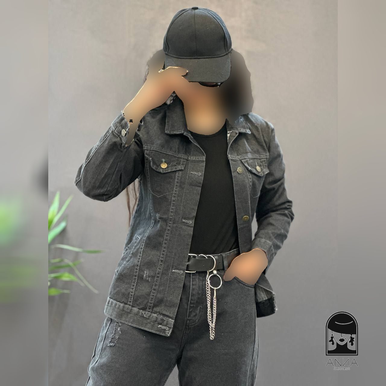 کت زنانه مدل جین کوتاه جنس جین ضخیم اصل شسته شده و سنگشور شده سایز ۴۰ تا ۴۴