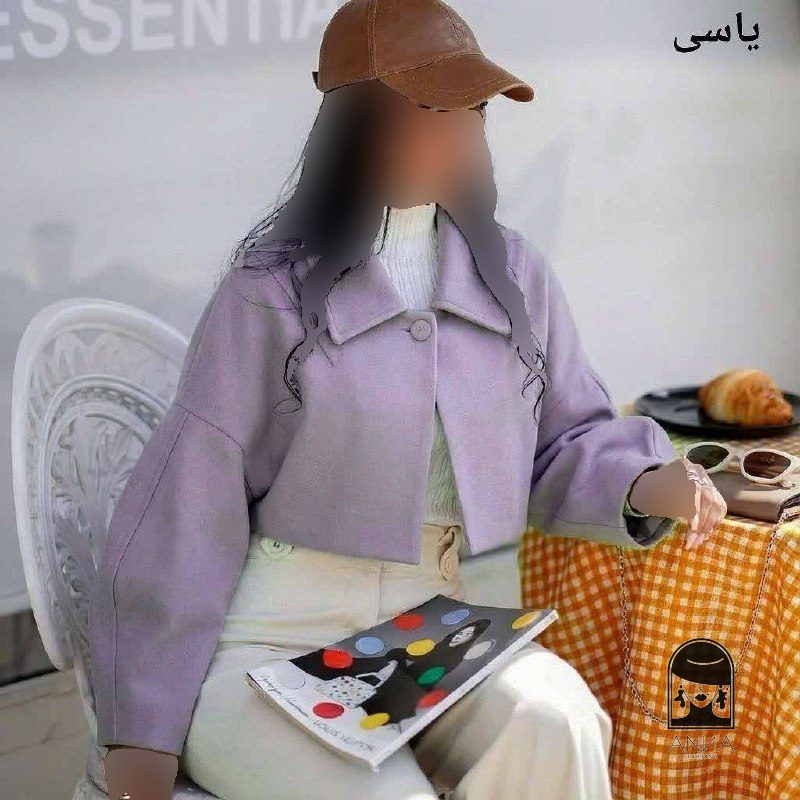 کراپ زنانه مدل فوتر تک دکمه جنس فوتر فری سایز 38 تا 48