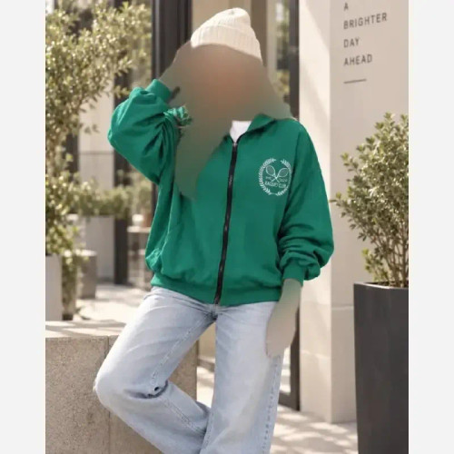 سویشرت تنیس زنانه جنس گلکسی پنبه درجه یک فری سایز