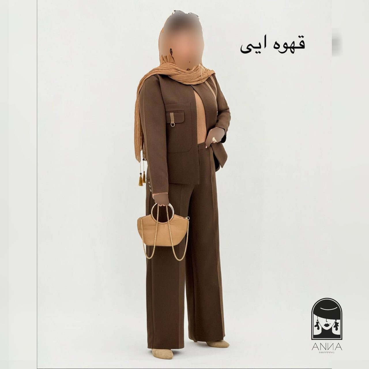 مانتو زنانه مدل شلوارالهه جنس مازراتی سایز ۱ تا ۲