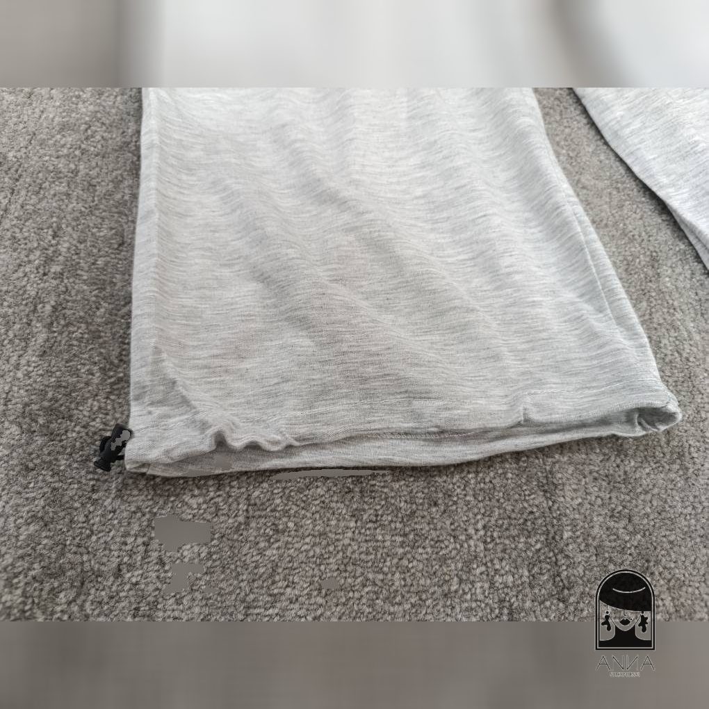 شلوار زنانه مدل جاگر جنس ملانژگرم بالاضخیم فری سایز 72 105