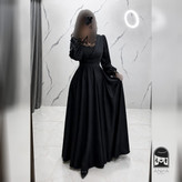 لباس مجلسی زنانه بلند پوشیده مدل الیزابت