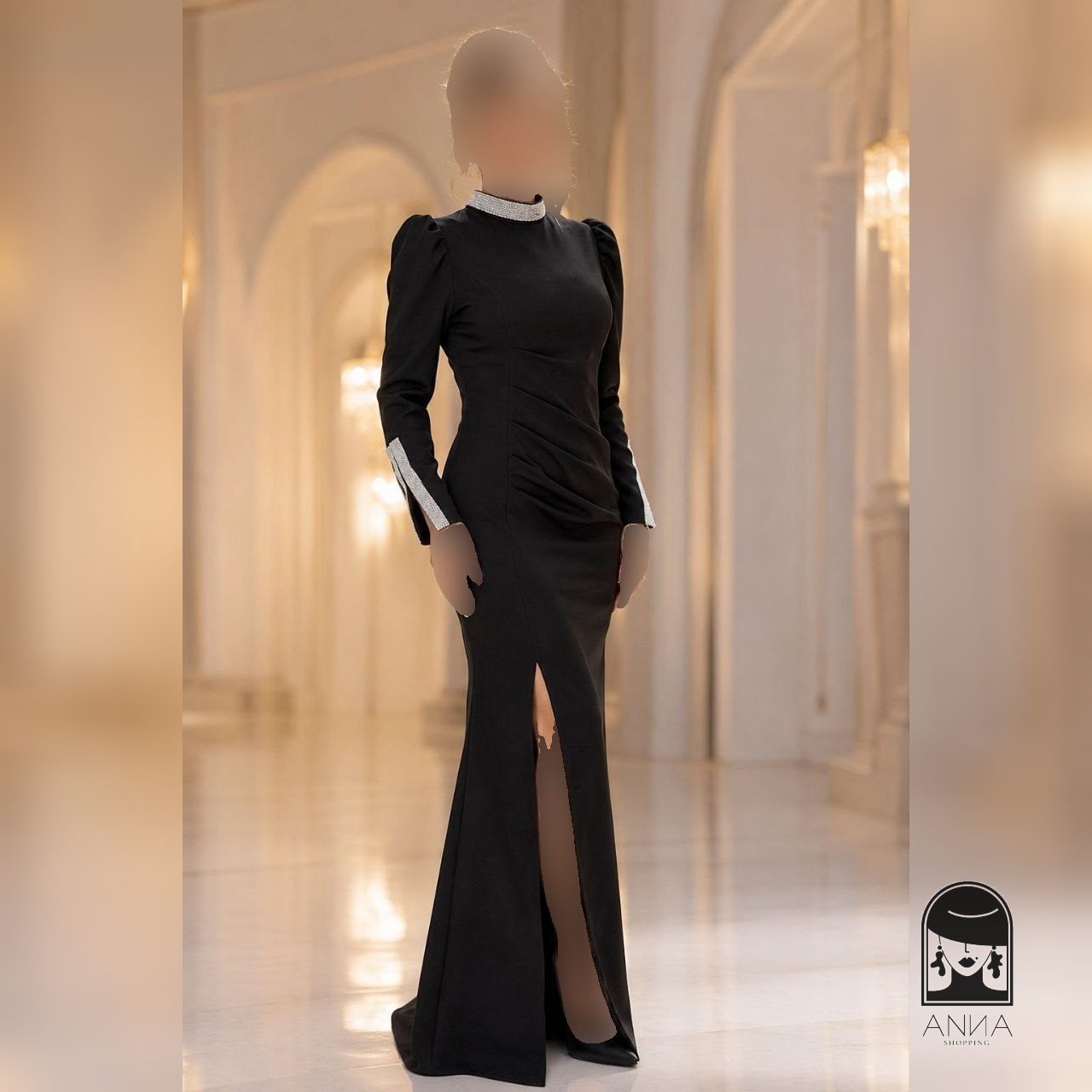 لباس مجلسی زنانه بلند مدل دنیز