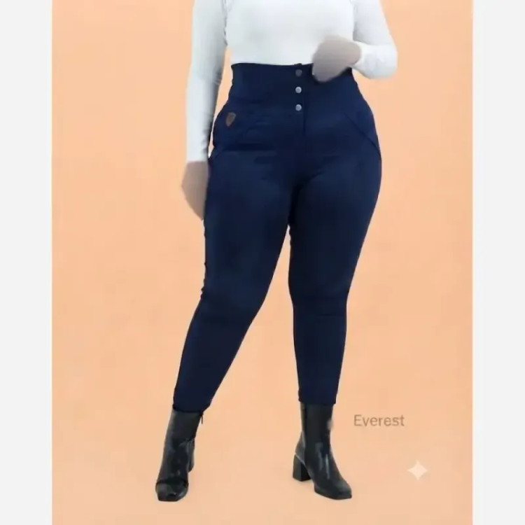 گنی زنانه کتان کش اندونزی زیپ دار رنگی سایز بزرگ