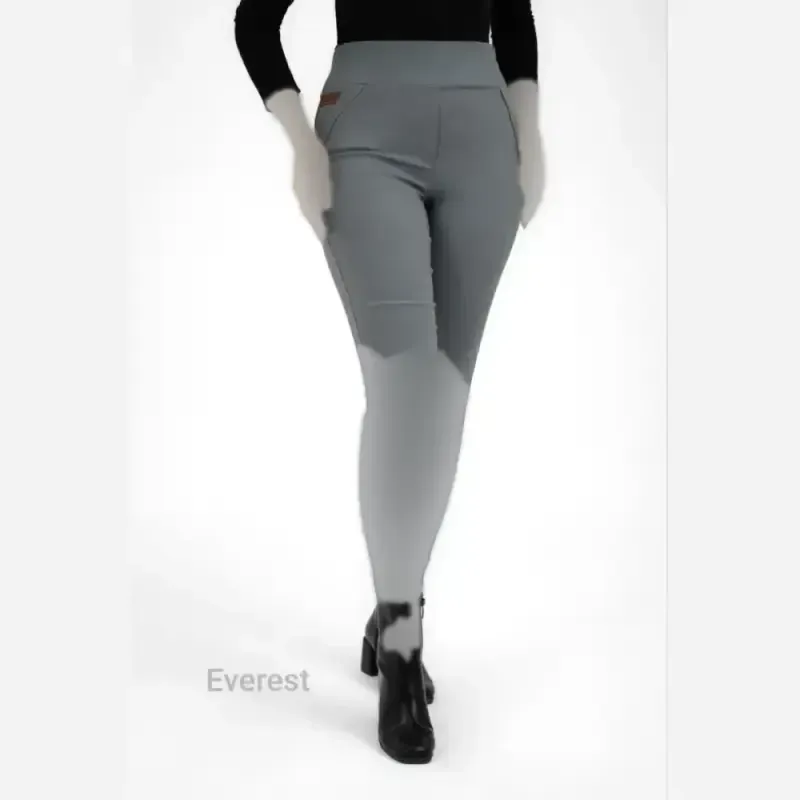 شلوار کتان کش اندونزی کمرکش بزرگ سایز زنانه دوخت صنعتی