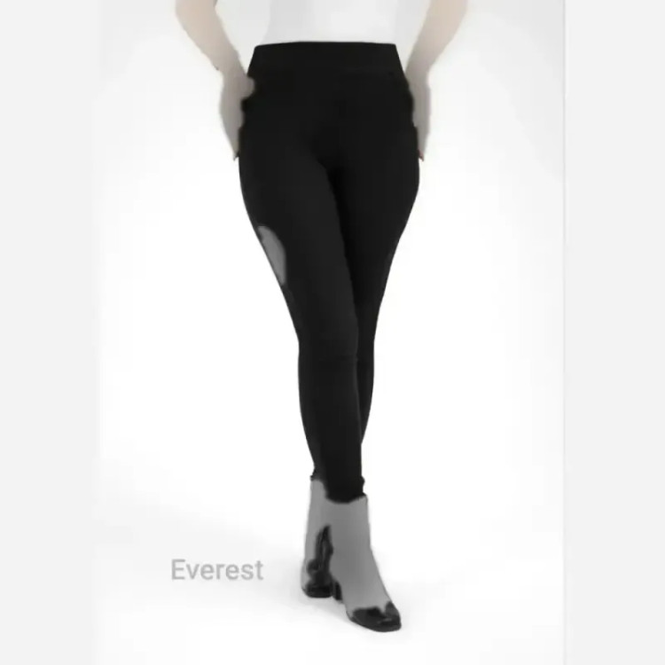 شلوار کتان کش اندونزی کمرکش بزرگ سایز زنانه دوخت صنعتی