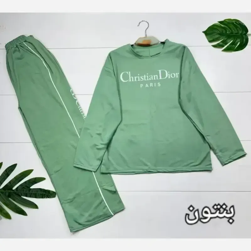 بلوز و شلوار زنانه پنبه گلکسی باکیفیت فری سایز