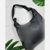 کیف بند گره ای چرم مشکی و موکا سایز 30 در 40 سانت