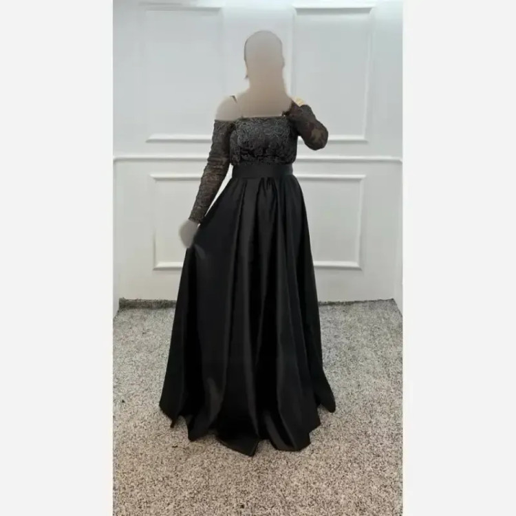 ماکسی مدل پینار قواصی و ساتن سنگ دوزی شده سایز 38 تا 50 رنگبندی سبز زرشکی مشکی سرمه ای