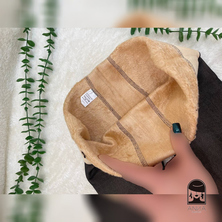 شلوار زنانه مدل جوراب جادویی جنس رویه مشکی زیره کرم توکرکی ضخیم فری سایز 34 تا 46