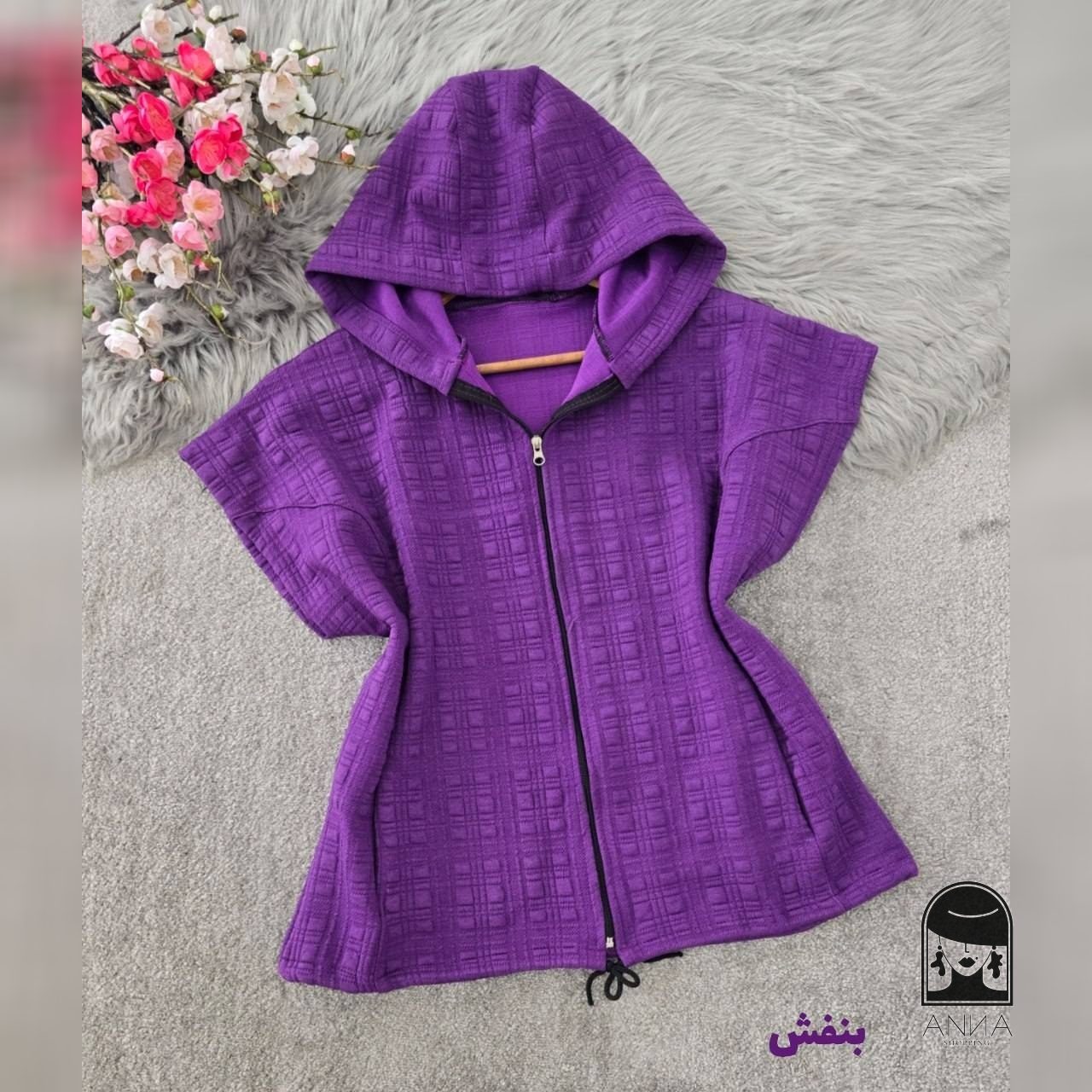 وست زنانه مدل ترانه جنس شنل فتیله ای فری سایز
