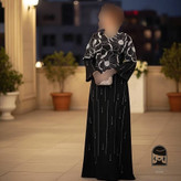 ماکسی زنانه مدل فانوس جنس کرپ دالقیچ سایز ۱ تا ۲