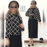 سارافون مدل روجا کت و جنس سوپر مازراتی و آستر سایز ۴ تا ۶