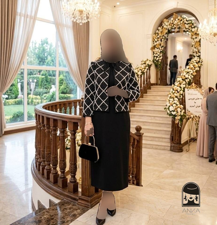 سارافون مدل روجا کت و جنس سوپر مازراتی و آستر سایز ۱ تا ۳