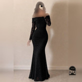 لباس مجلسی زنانه بلند تمنا