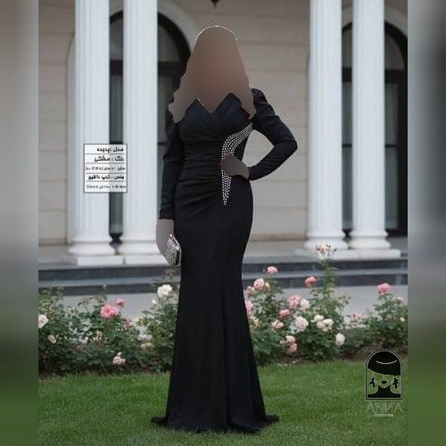 ماکسی زنانه مدل مانیسا جنس کرپ دالقیچ سایز ۲ تا ۶