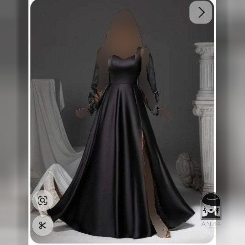 ماکسی زنانه مدل ییلدیز کمربنددارد جنس ساتن آمریکایی سایز ۱ تا ۲