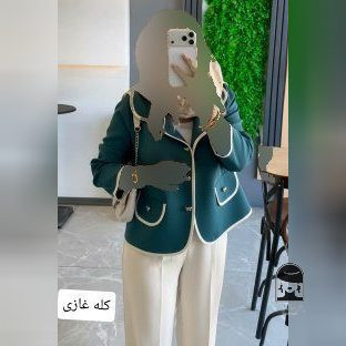 ست کت شلوار زنانه مدل المیرا جنس مازراتی فری سایز