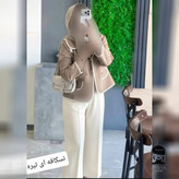 ست کت شلوار زنانه مدل المیرا جنس مازراتی فری سایز