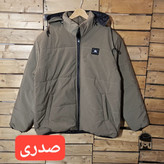 کاپشن مردانه مدل باکسی جنس برزنتی ضخیم سایز ۲ تا ۳