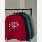 سویشرت زنانه NEW YORK جنس دورس سه نخ تو کرک پاییزه و زمستانه فری سایز