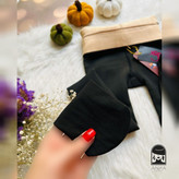 شلوار زنانه مدل جوراب سه بعدی جنس نخ پنبه فول کش سایز ۱ تا ۲