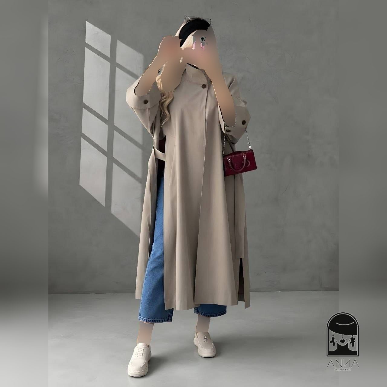 کت زنانه مدل اور بلند نرمین جنس کتان تی سی فری سایز 38تا50