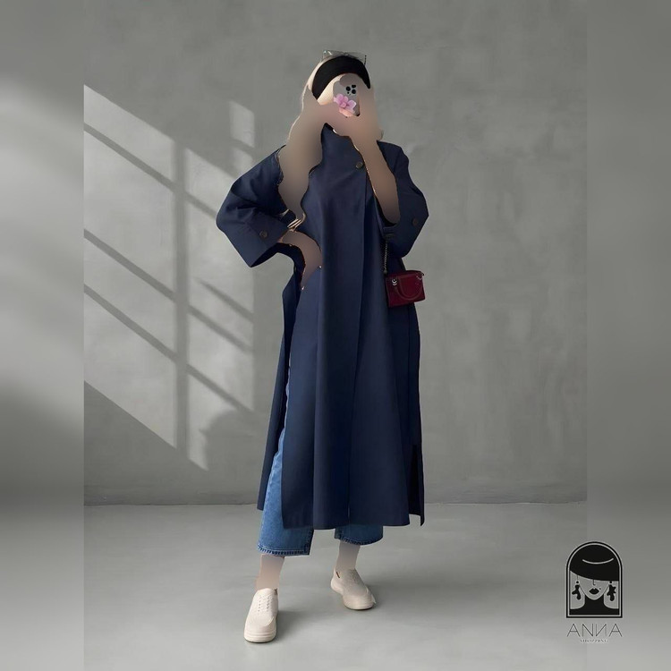 کت زنانه مدل اور بلند نرمین جنس کتان تی سی فری سایز 38تا50