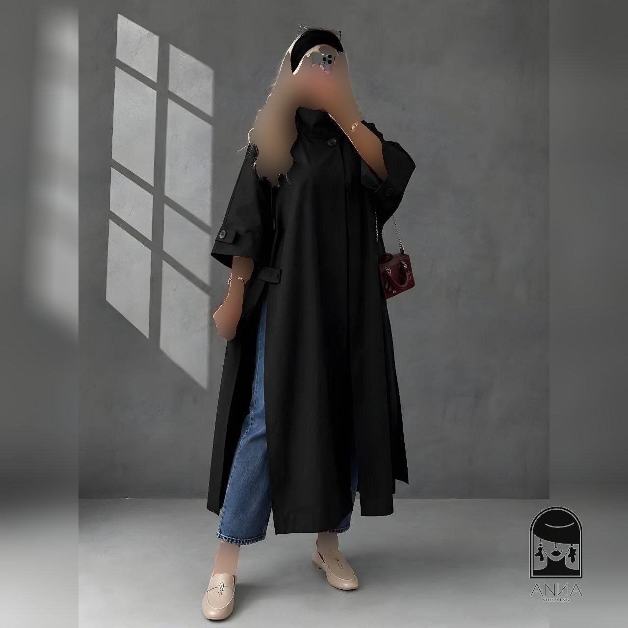 کت زنانه مدل اور بلند نرمین جنس کتان تی سی فری سایز 38تا50