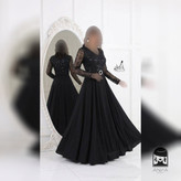لباس مجلسی زنانه بلند پوشیده مدل چیچک