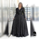 پوشاک زنانه مدل زرین جنس دانتل چمنی سایز ۱ تا ۵