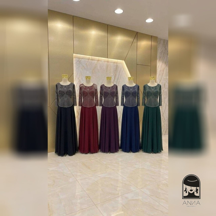 ماکسی زنانه مدل لعیا جنس و دوخت تضمینی سایز ۱ تا ۶