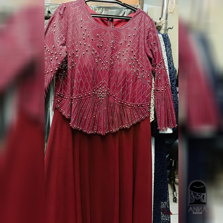 ماکسی زنانه مدل لعیا جنس و دوخت تضمینی سایز ۱ تا ۶