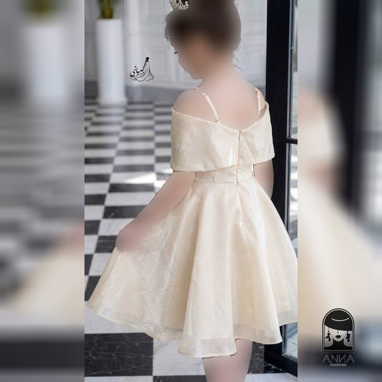 لباس مجلسی دخترانه بلند مدل السا عروسکی