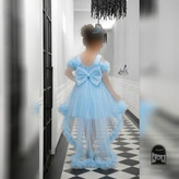 لباس مجلسی عروسکی مدل پرنسسی