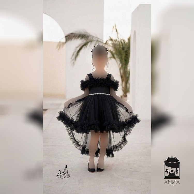 لباس مجلسی عروسکی مدل پرنسسی