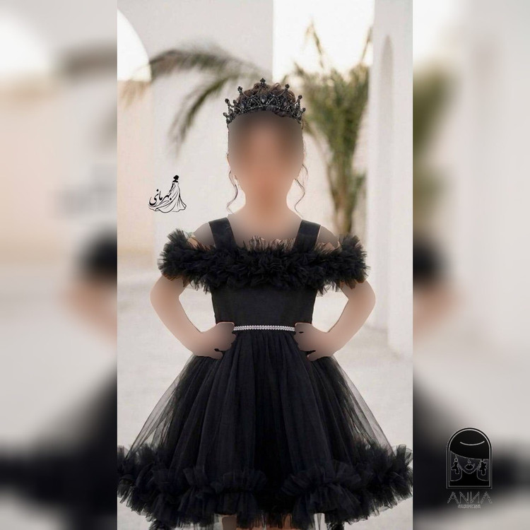 لباس مجلسی عروسکی مدل پرنسسی