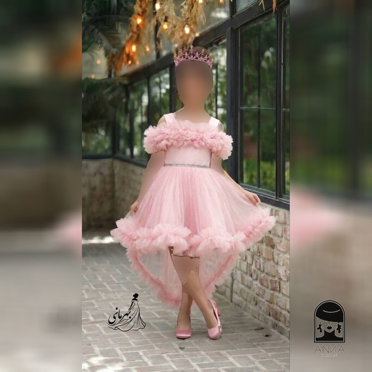 لباس مجلسی عروسکی مدل پرنسسی