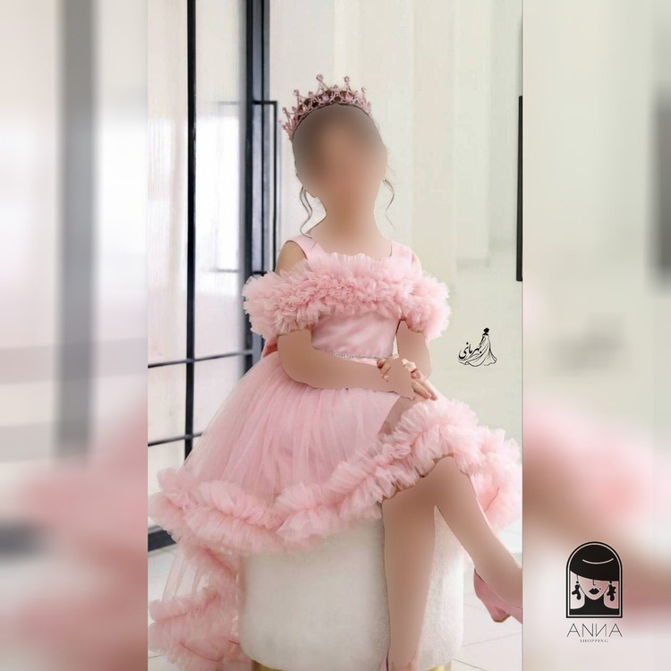 لباس مجلسی عروسکی مدل پرنسسی
