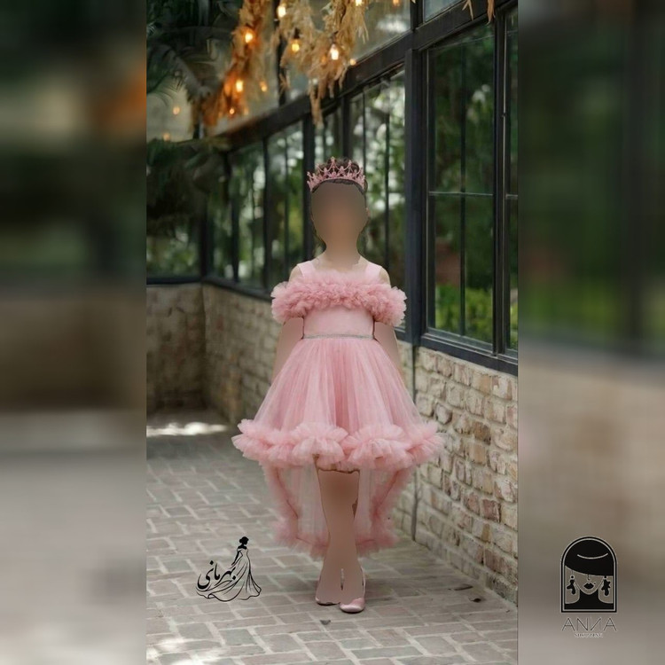لباس مجلسی عروسکی مدل پرنسسی